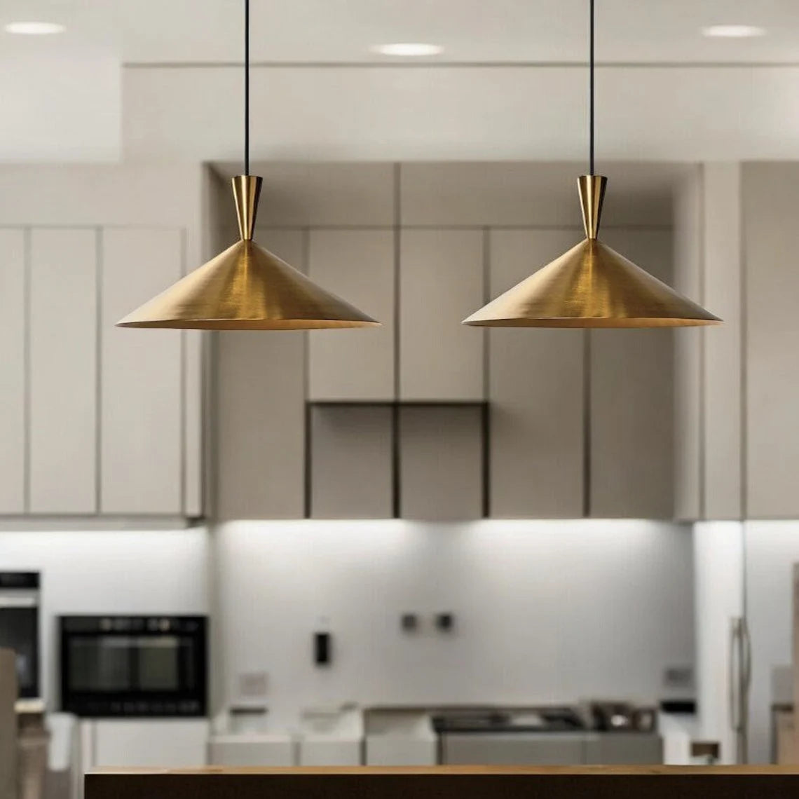 Brass Dome Light Fixtures, Kitchen Island Pendant Lights,Pendant Lights with a hammered surface details