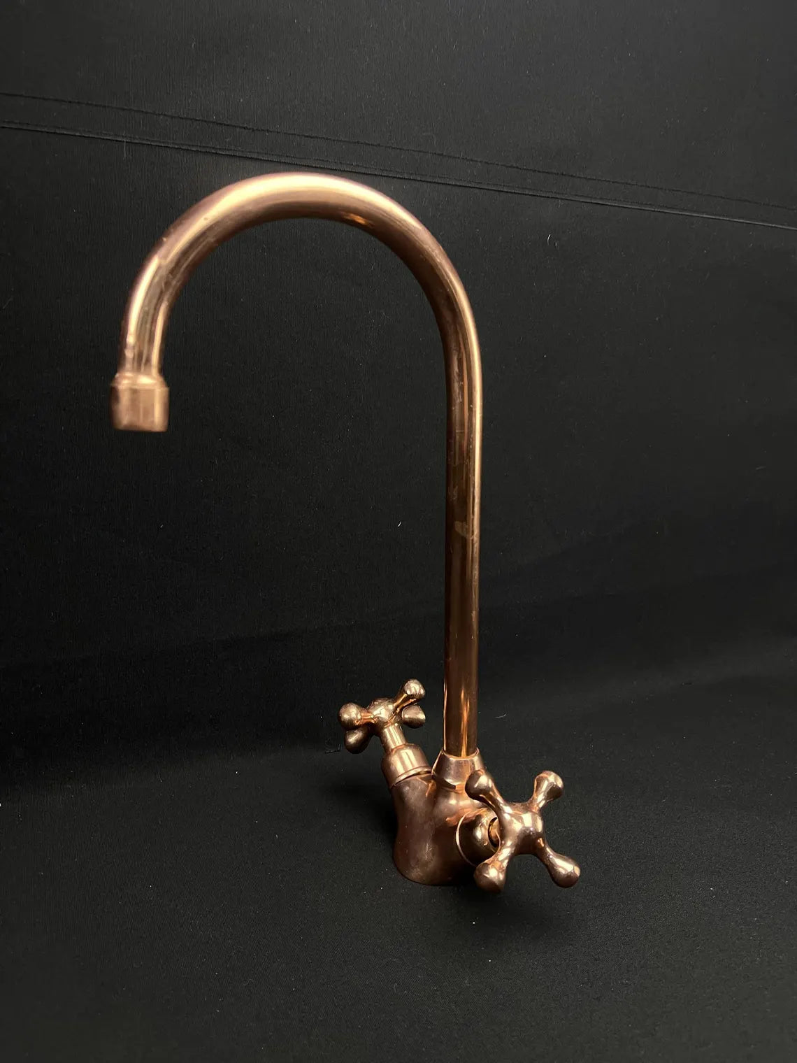 Luxurious hammered copper vessel sink - handcrafted bathroom vanity basin - pure copper washbasin - rustic modern farmhouse sink