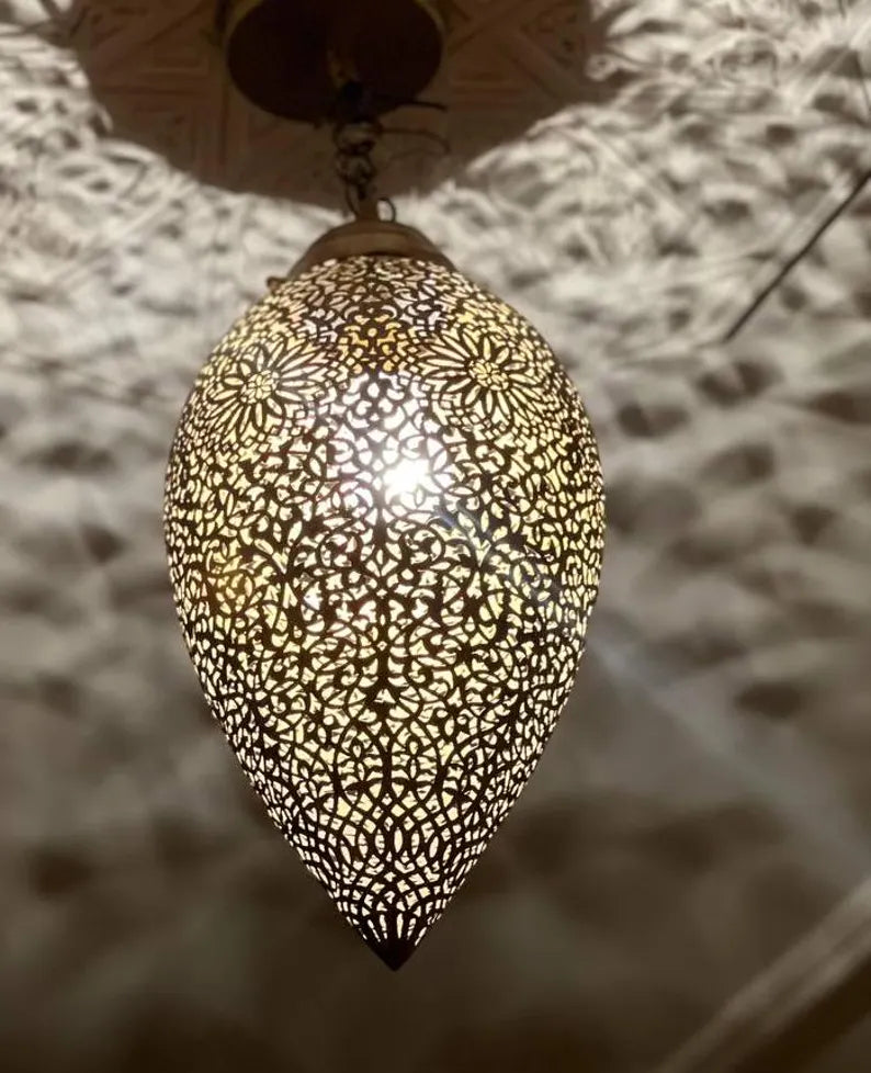 Moroccan pendant light, Brass lamp , Ceiling Light, Moroccan pendant fixtures , Hanging Lamp , Lampshades Lighting New Home Decor Lighting .