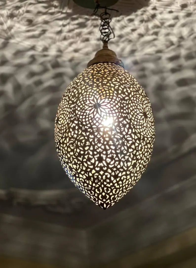 Moroccan pendant light, Brass lamp , Ceiling Light, Moroccan pendant fixtures , Hanging Lamp , Lampshades Lighting New Home Decor Lighting .