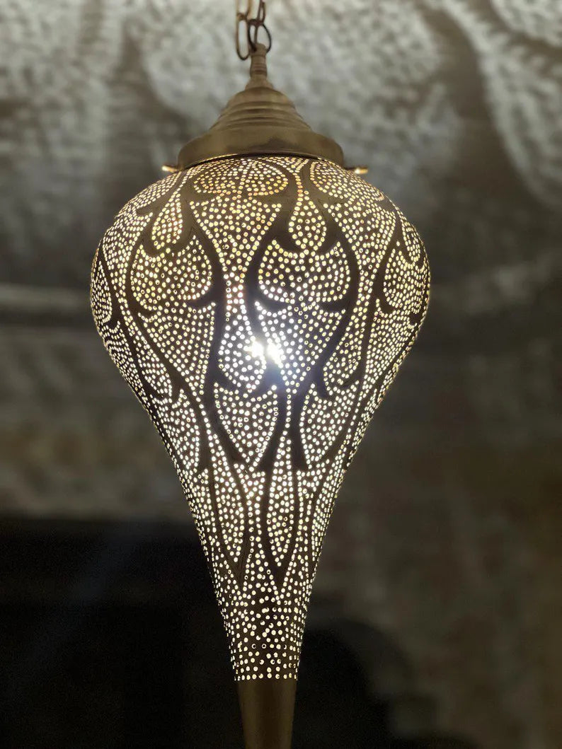 Moroccan pendant light, Brass lamp , Ceiling Light, Moroccan pendant fixtures , Hanging Lamp , Lampshades Lighting New Home Decor Lighting .