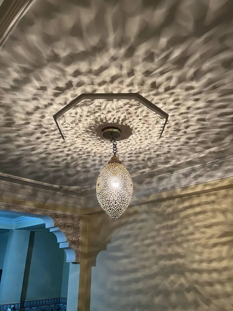 Moroccan pendant light, Brass lamp , Ceiling Light, Moroccan pendant fixtures , Hanging Lamp , Lampshades Lighting New Home Decor Lighting .