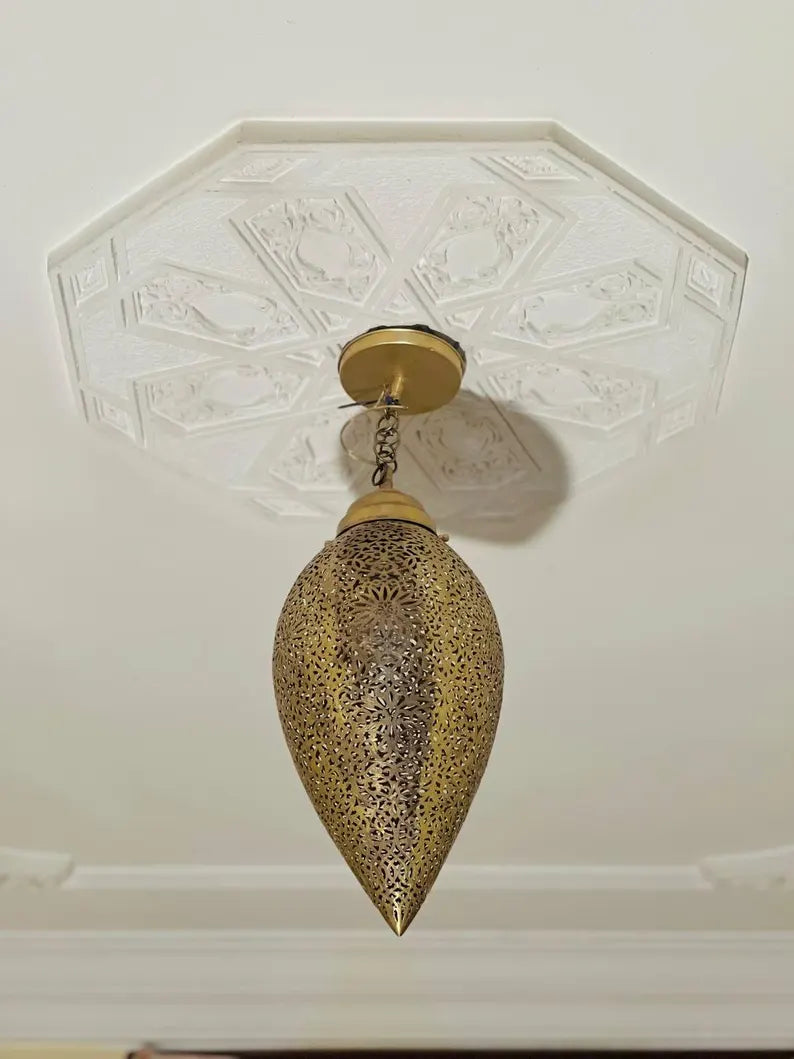 Moroccan pendant light, Brass lamp , Ceiling Light, Moroccan pendant fixtures , Hanging Lamp , Lampshades Lighting New Home Decor Lighting .