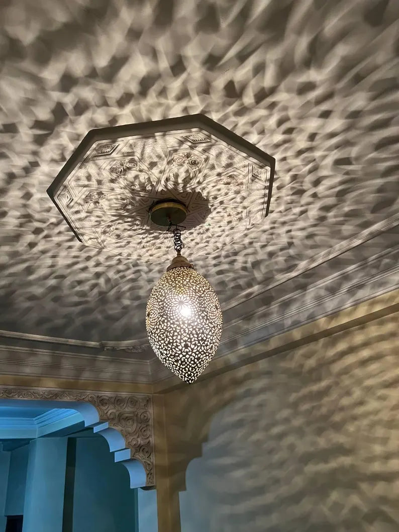 Moroccan pendant light, Brass lamp , Ceiling Light, Moroccan pendant fixtures , Hanging Lamp , Lampshades Lighting New Home Decor Lighting .