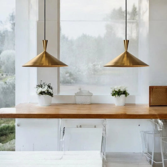 Brass Dome Light Fixtures, Kitchen Island Pendant Lights,Pendant Lights with a hammered surface details