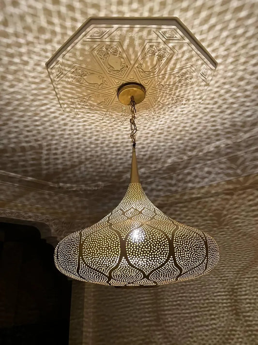 Moroccan pendant light, Brass lamp , Ceiling Light, Moroccan pendant fixtures , Hanging Lamp , Lampshades Lighting New Home Decor Lighting .