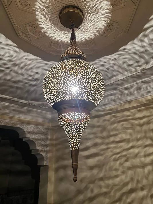 Moroccan pendant light, Brass lamp , Ceiling Light, Moroccan pendant fixtures , Hanging Lamp , Lampshades Lighting New Home Decor Lighting .