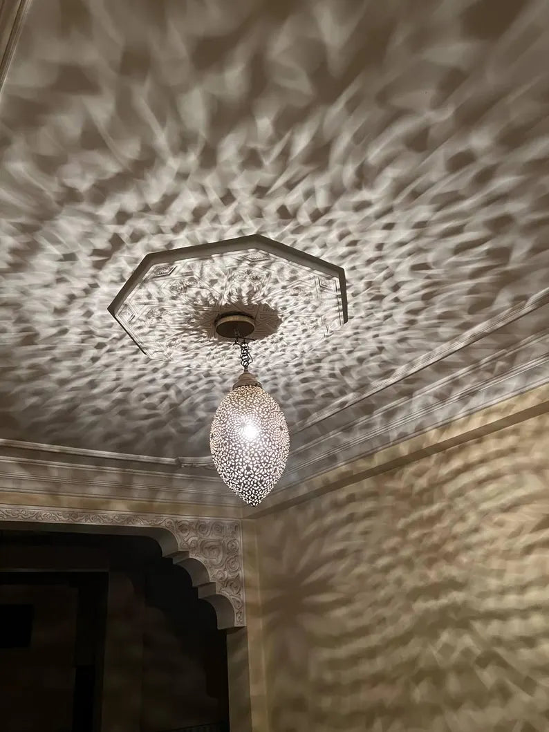 Moroccan pendant light, Brass lamp , Ceiling Light, Moroccan pendant fixtures , Hanging Lamp , Lampshades Lighting New Home Decor Lighting .